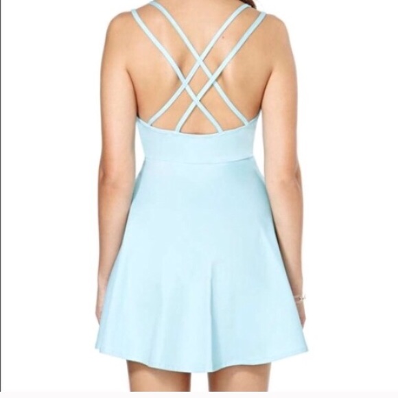 ‼️SOLD‼️NASTY GAL double cross back skater dress - Picture 2 of 4