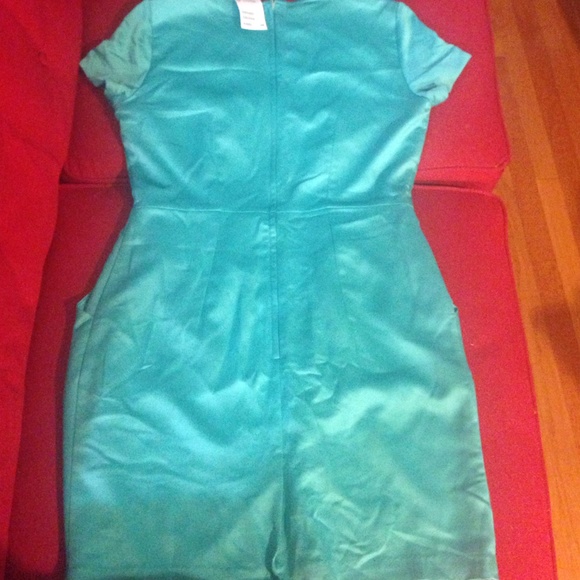 Size 12 H&M Green Retro Pinup Girl Style Dress - Picture 3 of 4