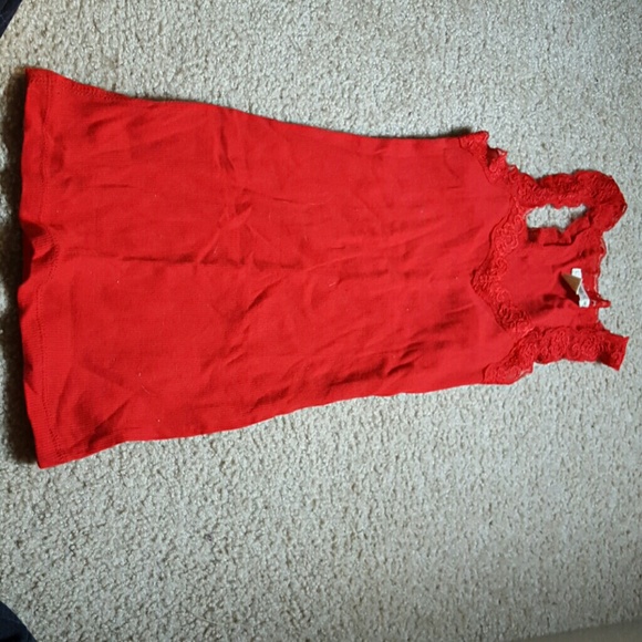 Red Tank top