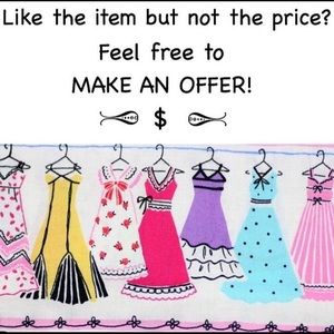 💲👠❗️👜💰🎉👗💃🏻✔️ Yes ! Make an offer !!! ☺️