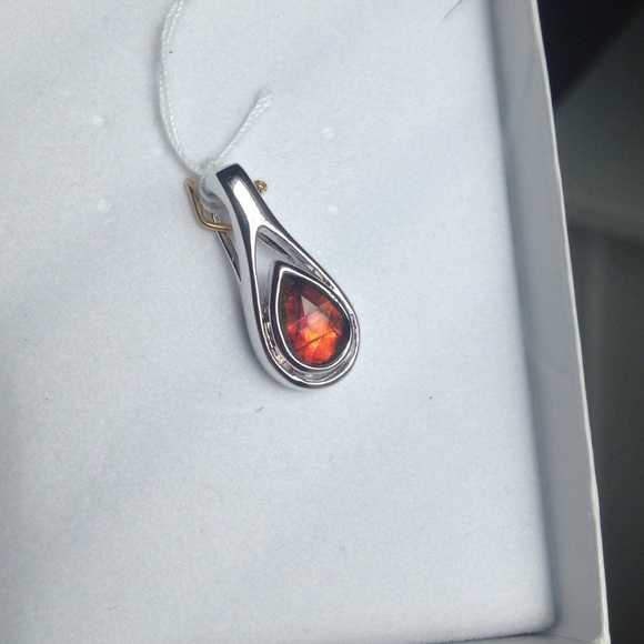 Ammonite pendant