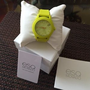 NEW ESQ MOVADO watch