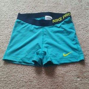 Nike pro shorts