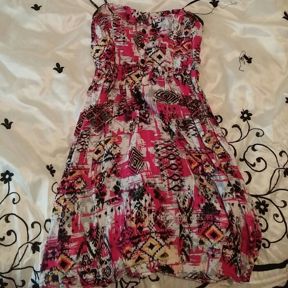 Short aztec dress
