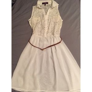 Almost famous white dress