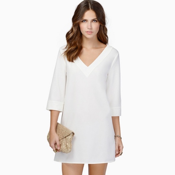 Tobi Dresses & Skirts - Ivory Shift Dress