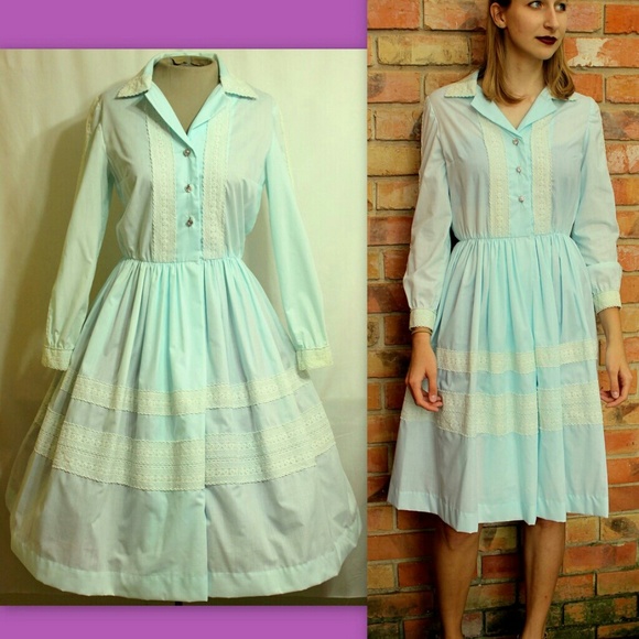 50s shirt dress