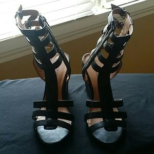 Gladiator wedge sandals
