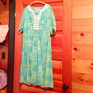 Lilly Pullitzer baby doll style dress