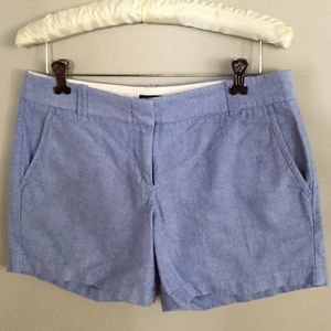 J Crew city fit 5" inseam size 4 barely worn