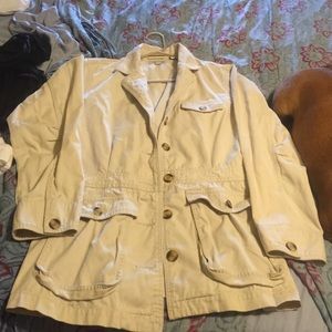 Ann Taylor khaki jacket