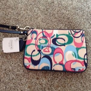 Coach wristlet