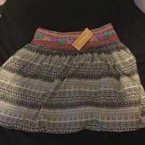 Francesca's tribal skirt!