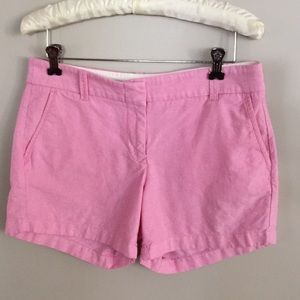 J Crew city fit 4" inseam size 4 barely worn