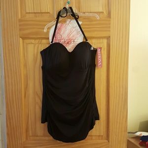 Brand new Merona one-piece bathing suit