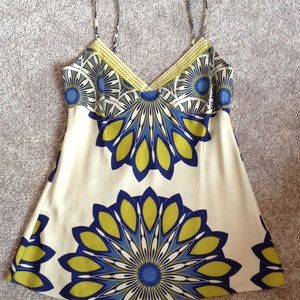 Vince silk tank top