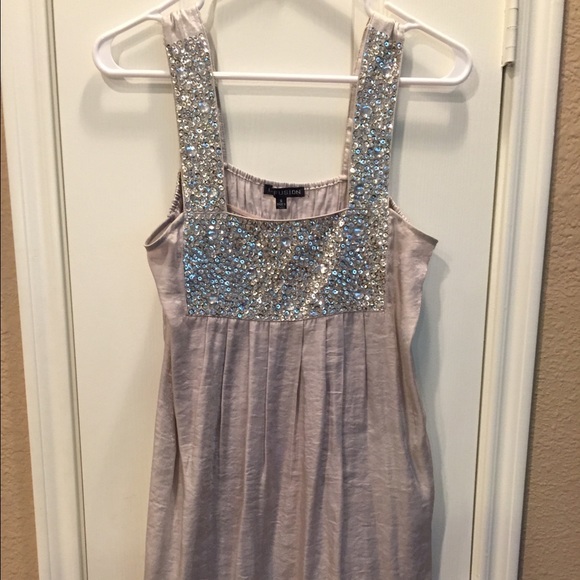 Australian Designer silver sequin dress - Picture 2 of 4