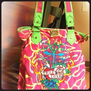 Ed Hardy tote!