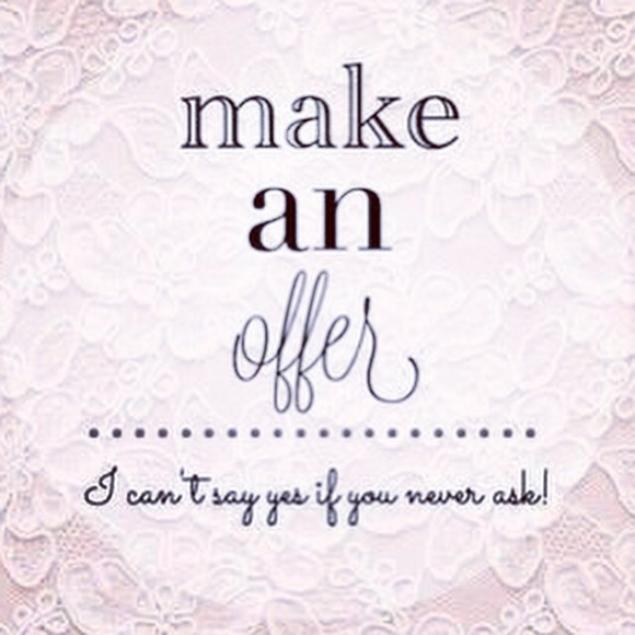 Make me an offer!
