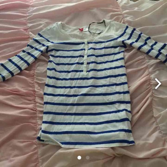 Striped H&M top
