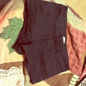 Navy blue forever 21 shorts