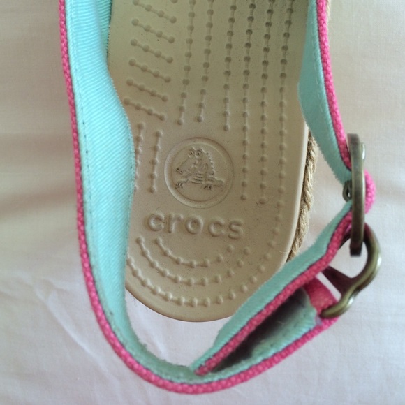 Pink Summer Wedges - Picture 2 of 4