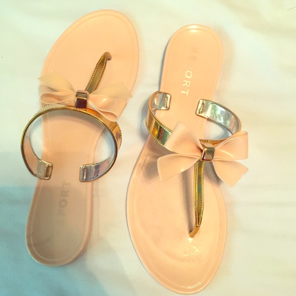 Report Shoes - Report jelly sandals very cute withbow