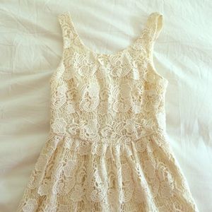 Ivory Lace Dress