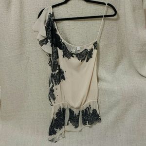 Guess one shoulder blouse