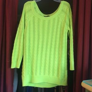 american eagle green sweater