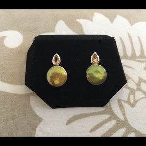 Olive Green Earrings