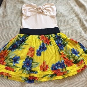 Floral Sleeveless Hollister Dress