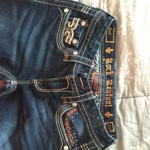 Size 25 Rock Revival Boot Cut Jeans