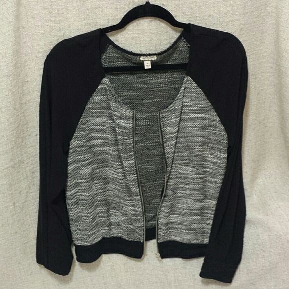 Zip up outer layer top