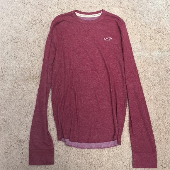 Hollister men's red sweater