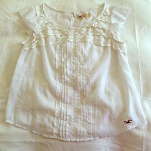 Sheer White Lace Top