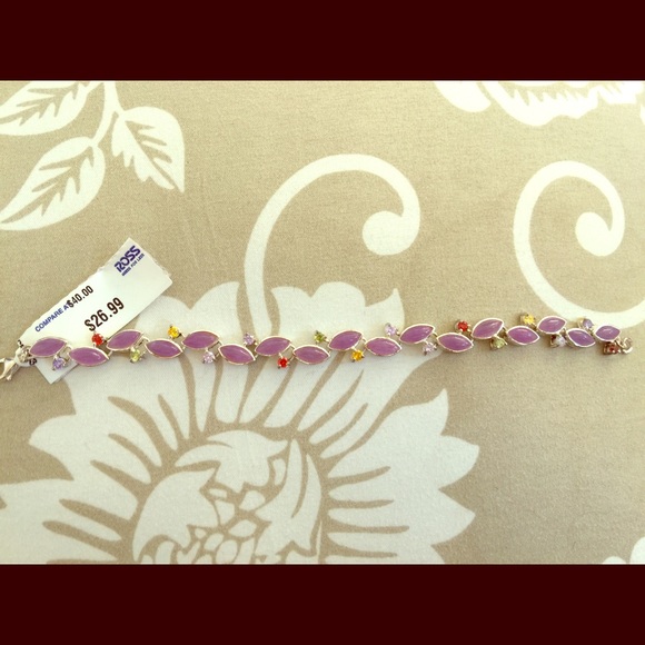 Purple bracelet
