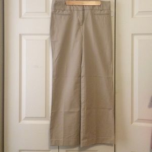 Khaki petite pants