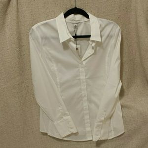 Calvin Klein classic white button up