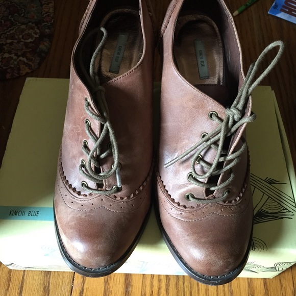 Urban Outfitters Shoes - Brown Urban Outfitters - Kimchi Blue heeled bootie