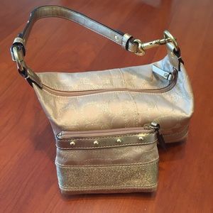 Handbag with coin purse