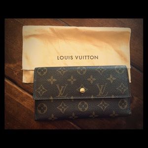 Authentic Louis Vuitton Tresor wallet