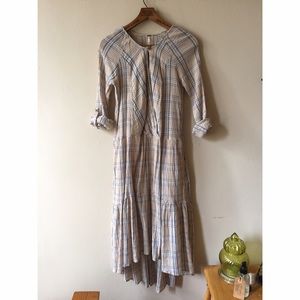 Linen Free People Dress