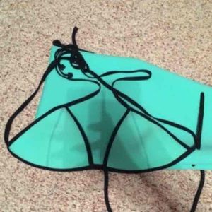 Triangl Swimwear Chloe Miami Mint Top