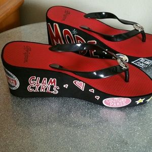 Brighton Platform Flip-flops