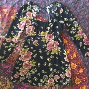 Bohemian floral dress