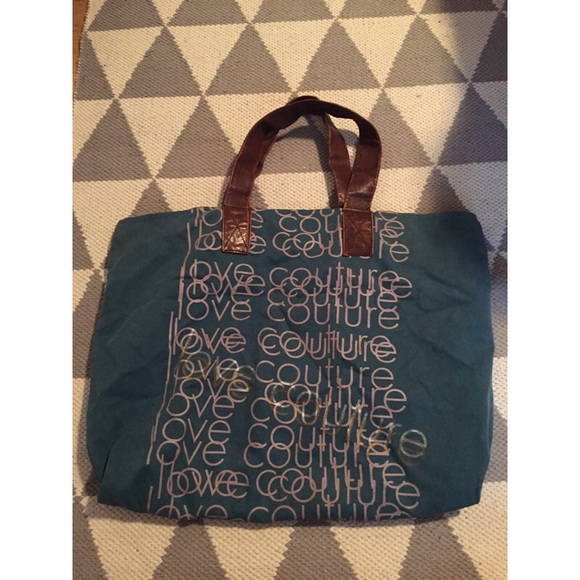 Canvas Juicy Couture Tote Bag
