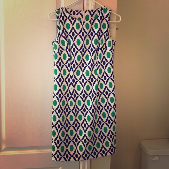 Geometric Shift Dress