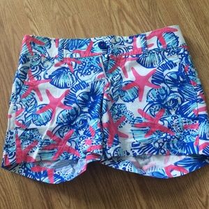 Lilly Pulitzer She She Shells Callahan Shorts