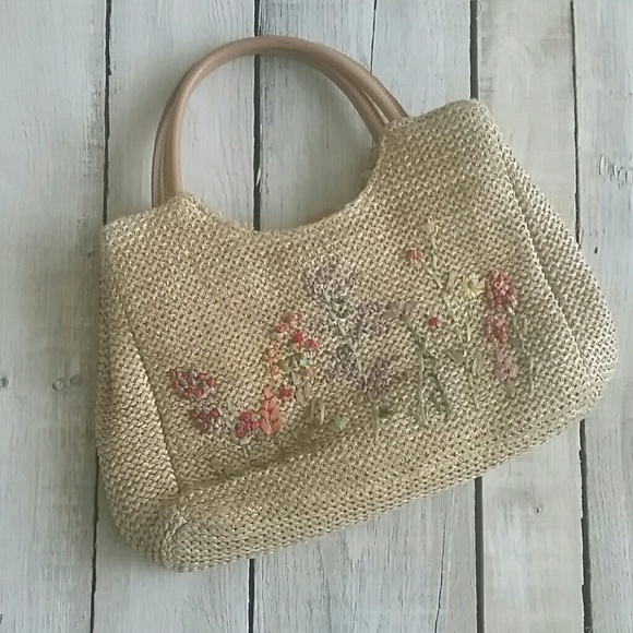Embroidered handbag - Picture 1 of 4